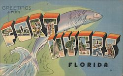 Greetings from Fort Myers Postcard