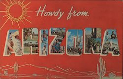 Greetings from Arizona Postcard