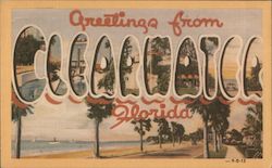 Greetings from Clearwater Postcard