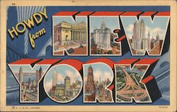 Greetings from New York City Postcard