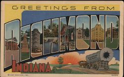 Greetings from Richmond Postcard