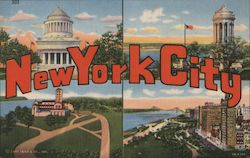 Greetings from New York City Postcard