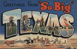 Greetings from Texas Postcard
