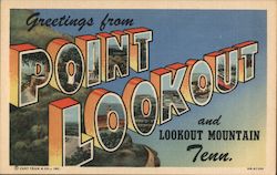 Greetings from Point Lookout Postcard