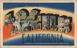 Greetings from Los Angeles Postcard