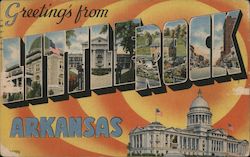 Greetings from Little Rock Postcard