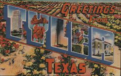 Greetings from Tyler Postcard