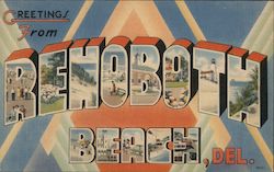 Greetings from Rehoboth Beach Postcard