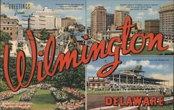 Greetings from Wilmington Postcard