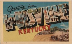 Greetings from Louisville Postcard