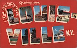Greetings from Louisville Postcard