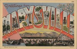 Greetings from Marysville Postcard