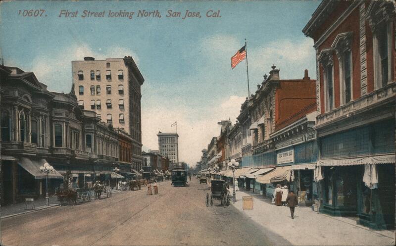 First Street Looking North San Jose California