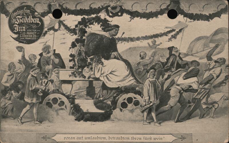 The Triumphal March of King Wine San Francisco California