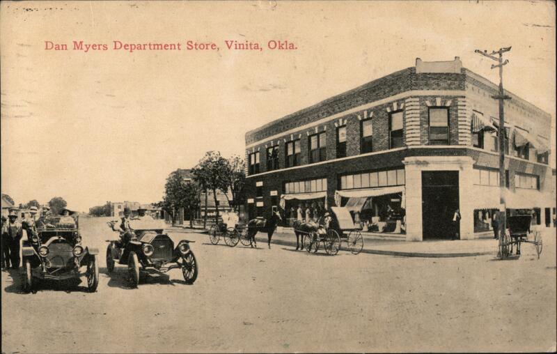 Dan Myers Department Store Vinita Oklahoma