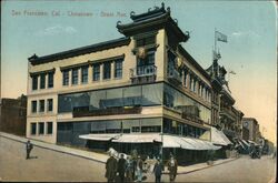 Chinatown, Grant Ave. Postcard