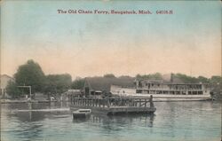 The Old Chain Ferry Postcard
