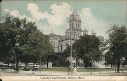 County Court House Postcard