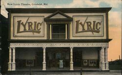 New Lyric Theatre Postcard