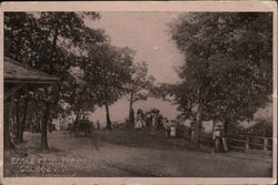 Eagle Rock, Top of Orange Postcard
