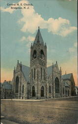 Central M E Church Postcard