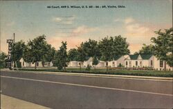 66 Court Motel Postcard