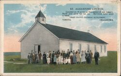 St. Augustine Church Postcard