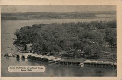 Grove Port Docks at Sailboat Bridge Oklahoma Postcard