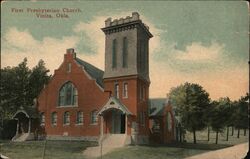 First Presbyterian Church Postcard