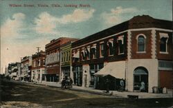 Wilson Street looking North Postcard