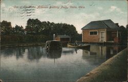 Artesian Bathing Pool Postcard
