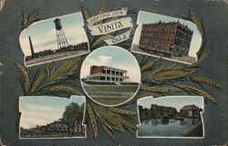 Greetings from Vinita Postcard