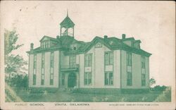 Public School Postcard