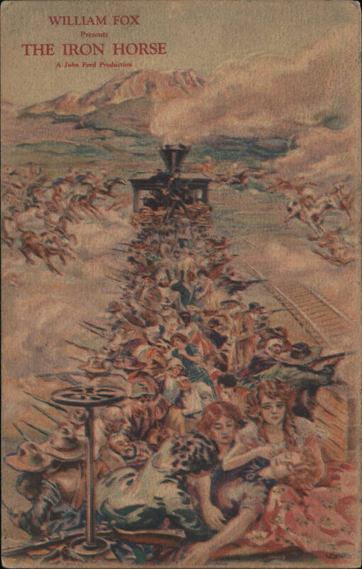 The Iron Horse Movie Postcard New York