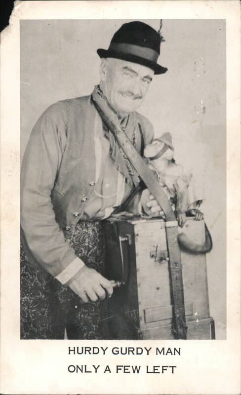 Hurdy Gurdy Man Tonya Organ Grinders