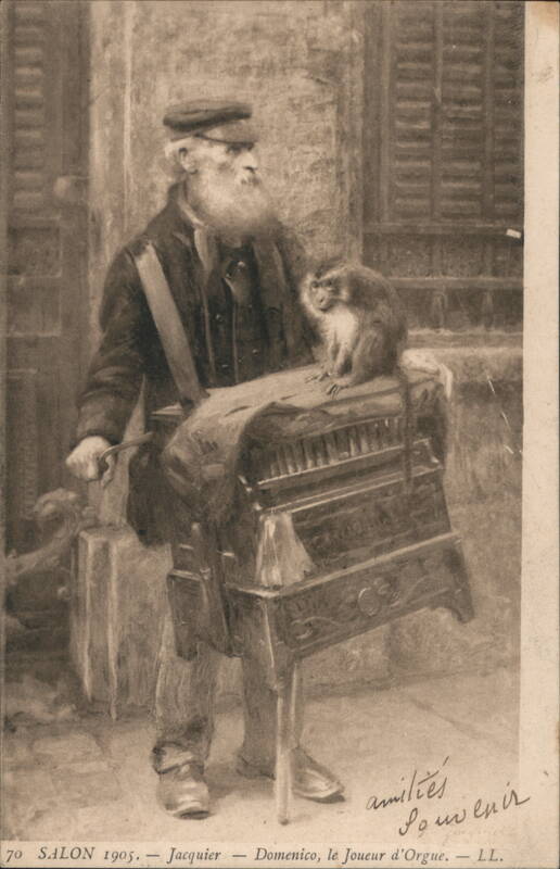 Domenico, Le Joueur D'Orgue Boulogne sur Mer France