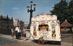 Amsterdam Barrel Organ Postcard