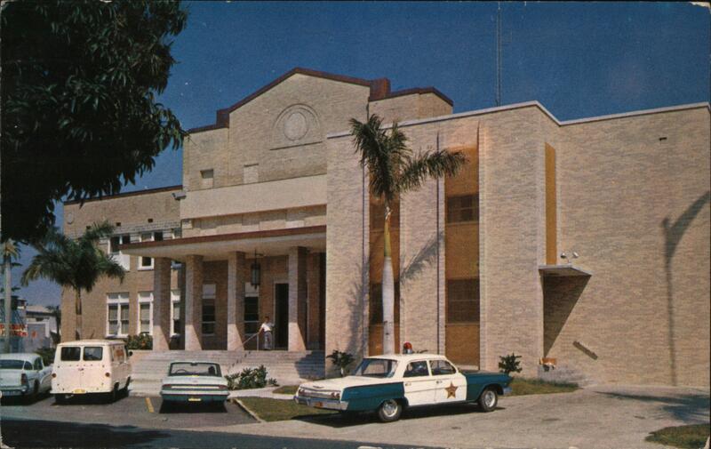 Charlotte County Court House Punta Gorda FL Postcard Charlotte County Court House Punta Gorda FL Postcard