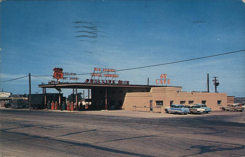 Big Spring Truck Terminal & Cafe Texas Wayne Craig