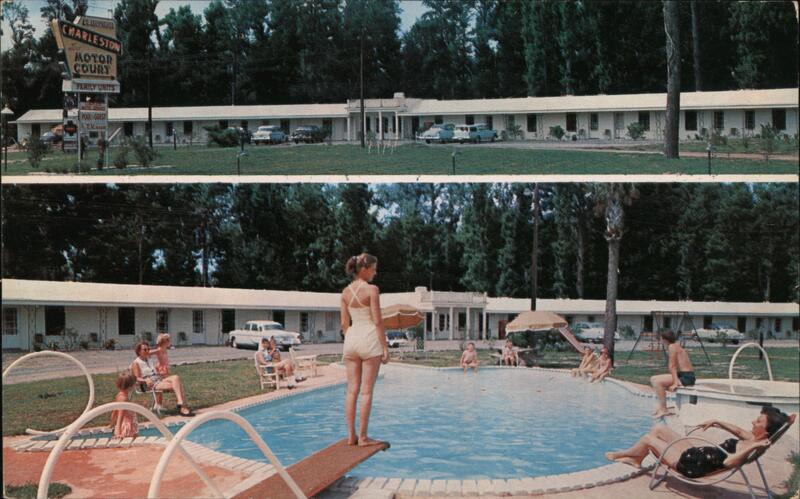 Charleston Motor Court Swimming Pool South Carolina