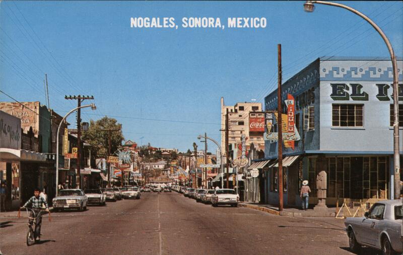 Oregon Avenue Nogales Mexico Dick Parrish