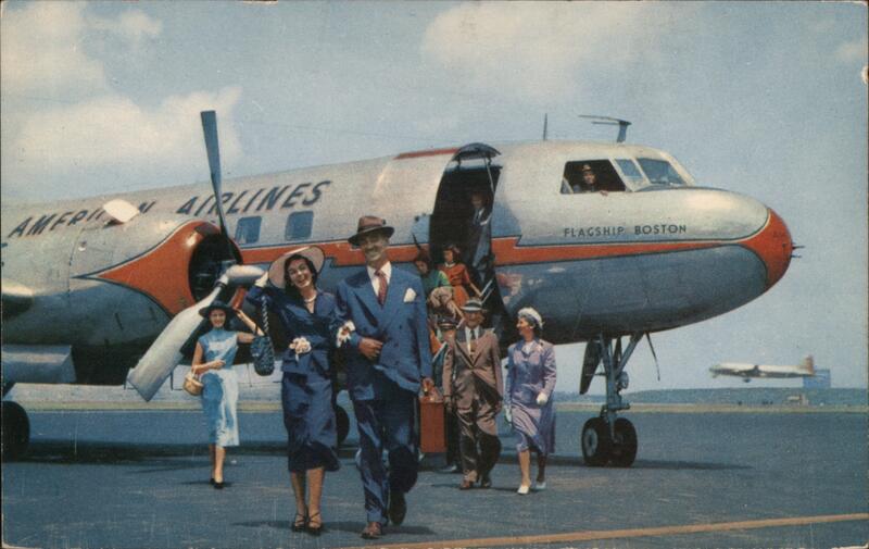 American Airlines Convair Flagship Ivan Dmitri Airline Advertising