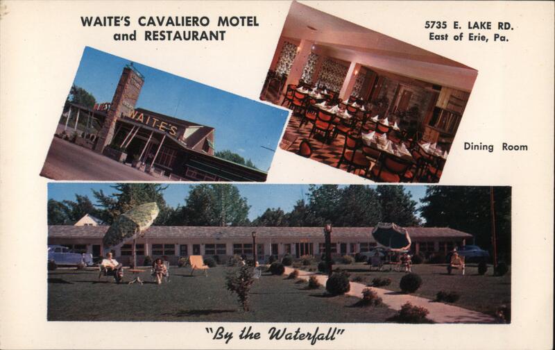 Waite's Cavaliero Motel and Restaurant Erie Pennsylvania