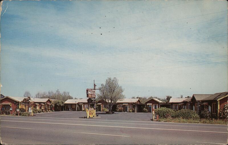 Log Cabin Motel, Crescent City California