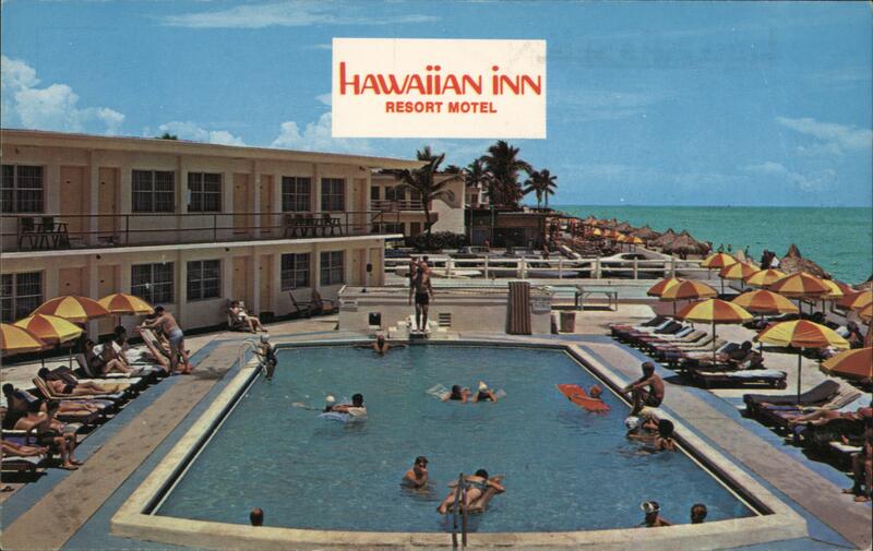 Hawaiian Inn Resort Motel Miami Beach Florida