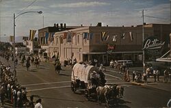 Ellensburg Rodeo Parade Postcard