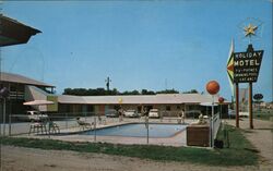Holiday Motel Postcard