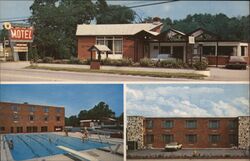 Golden Crest Motor Inn Postcard