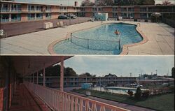 Howard Johnson's Motor Lodge Postcard
