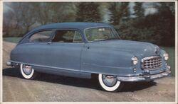 Nash Airflyte Sedan Postcard